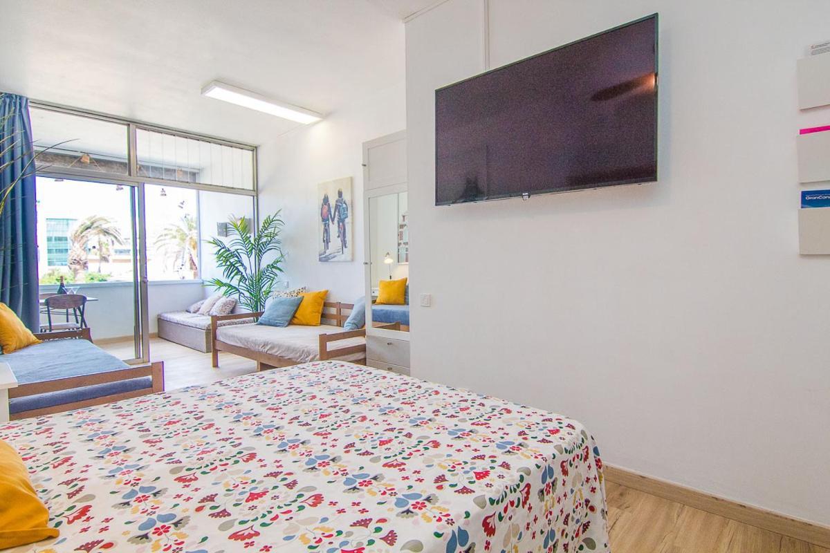 Abc - Apartment Beach & City + Balcony 6M2 Las Palmas de Gran Canaria Eksteriør billede